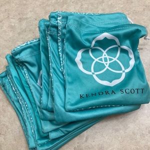 Kendra Scott blue jewelry bags